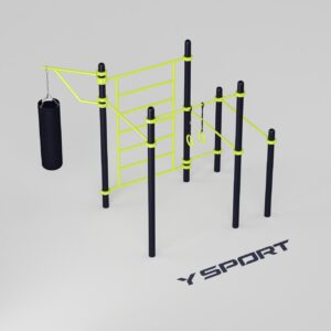 Комплекс воркаут 26 с бокс. мешком Y-S SW 26_1